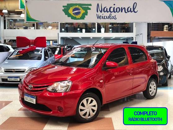 TOYOTA ETIOS 1.3 X 16V FLEX 4P MANUAL